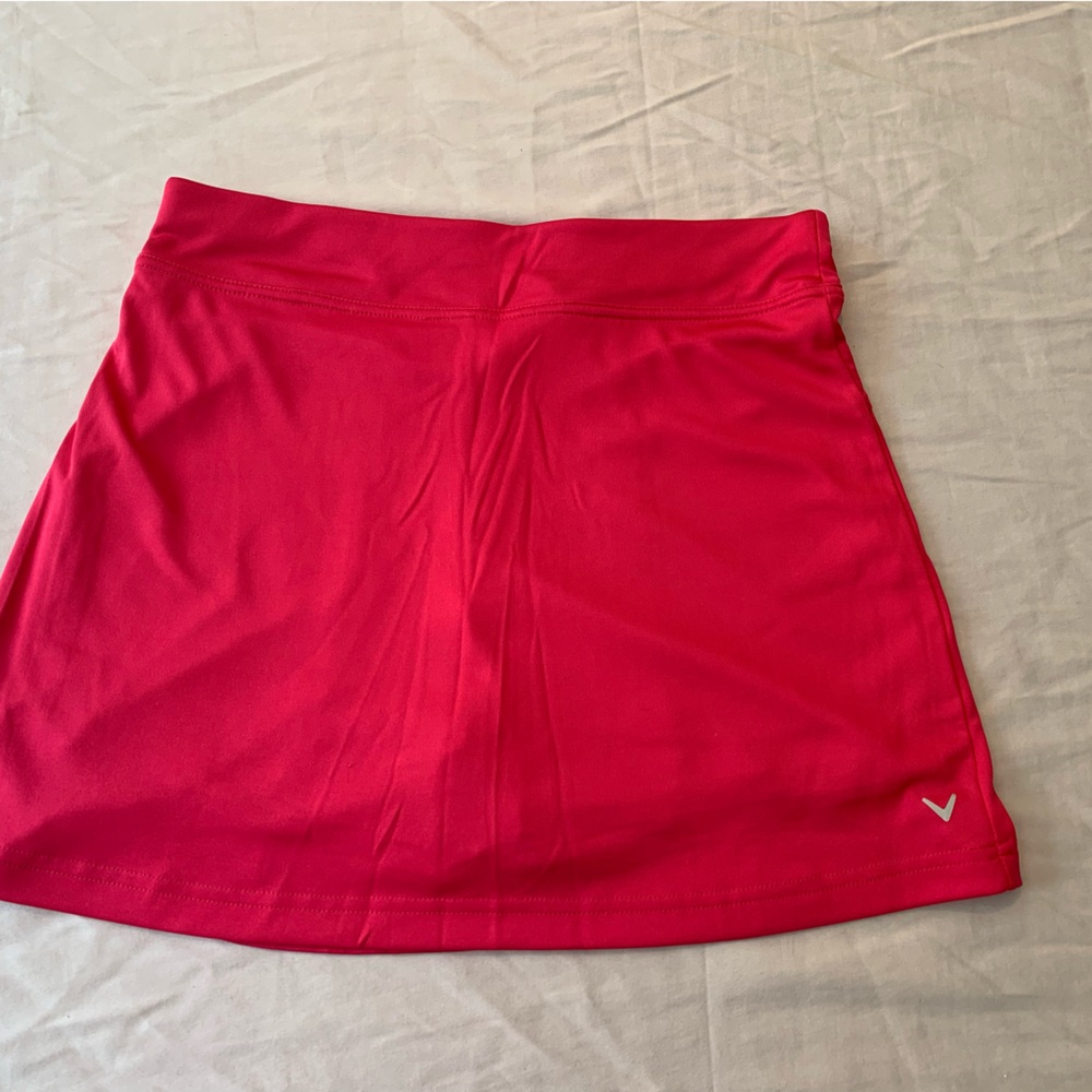 Callaway Women's Athletic Golf Skort in Bright Pink